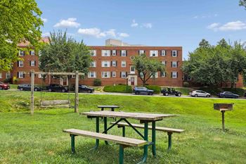 Outdoor picnic area
